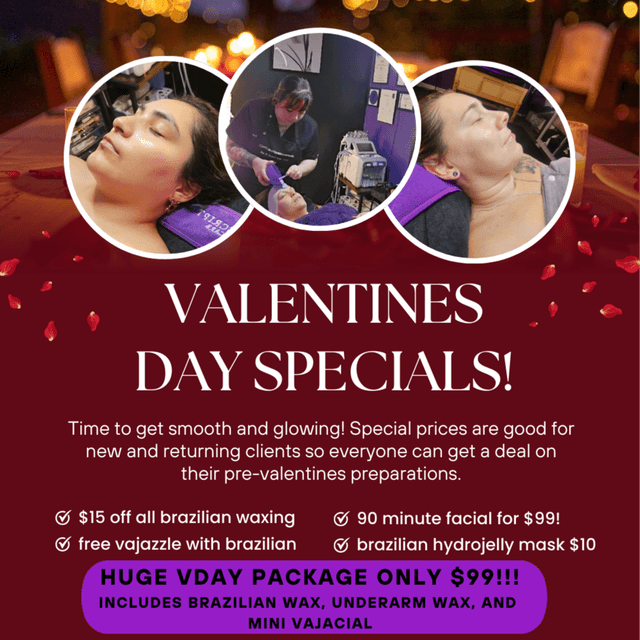 Valentine's Day Wax Package